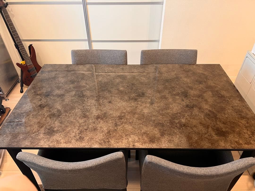 【Nコレクション】ニトリ　ダイニングチェア(C-50肘付き/NSF) セット売可