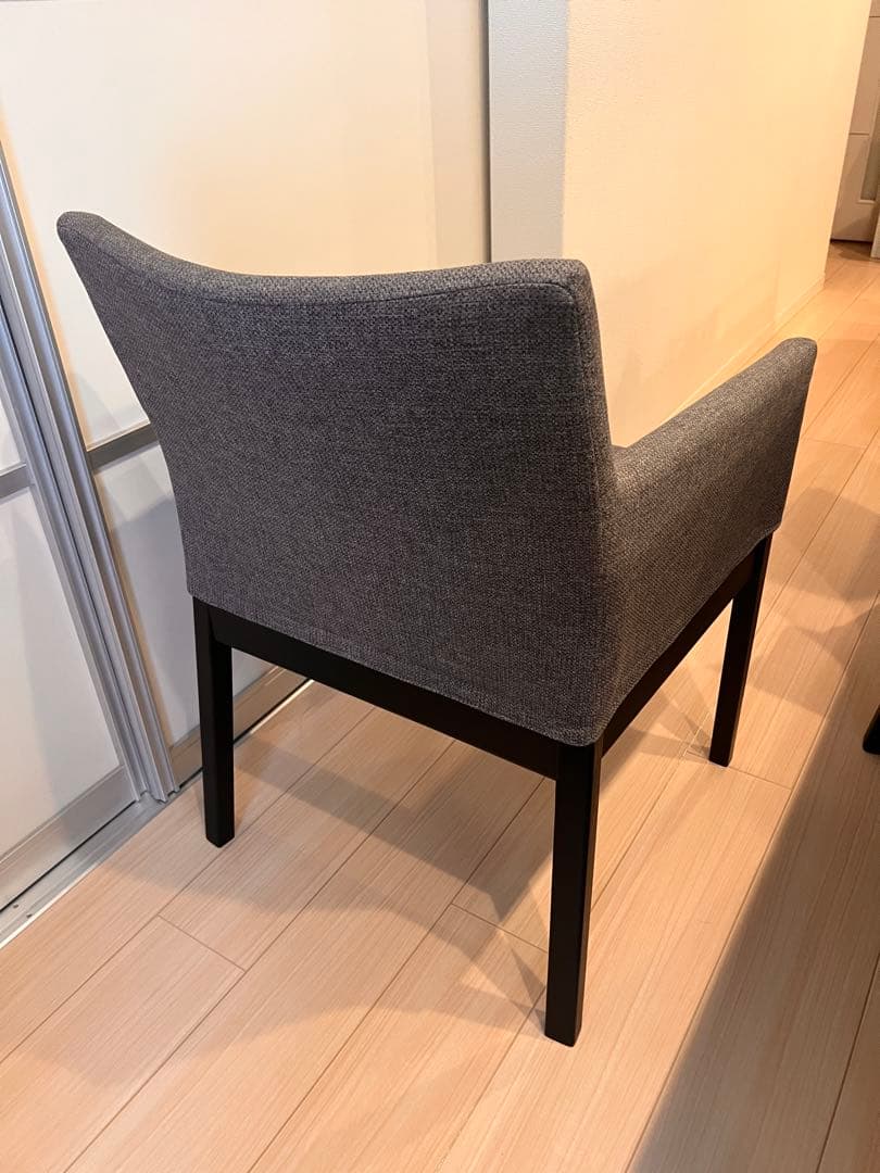 【Nコレクション】ニトリ　ダイニングチェア(C-50肘付き/NSF) セット売可