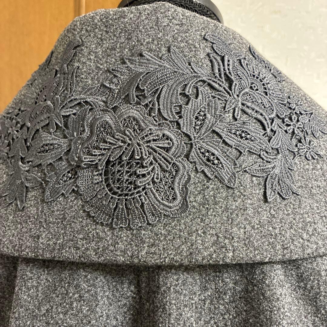 スーパービューティー☆44☆2025秋冬カタログ掲載品　レース使いのジャケット