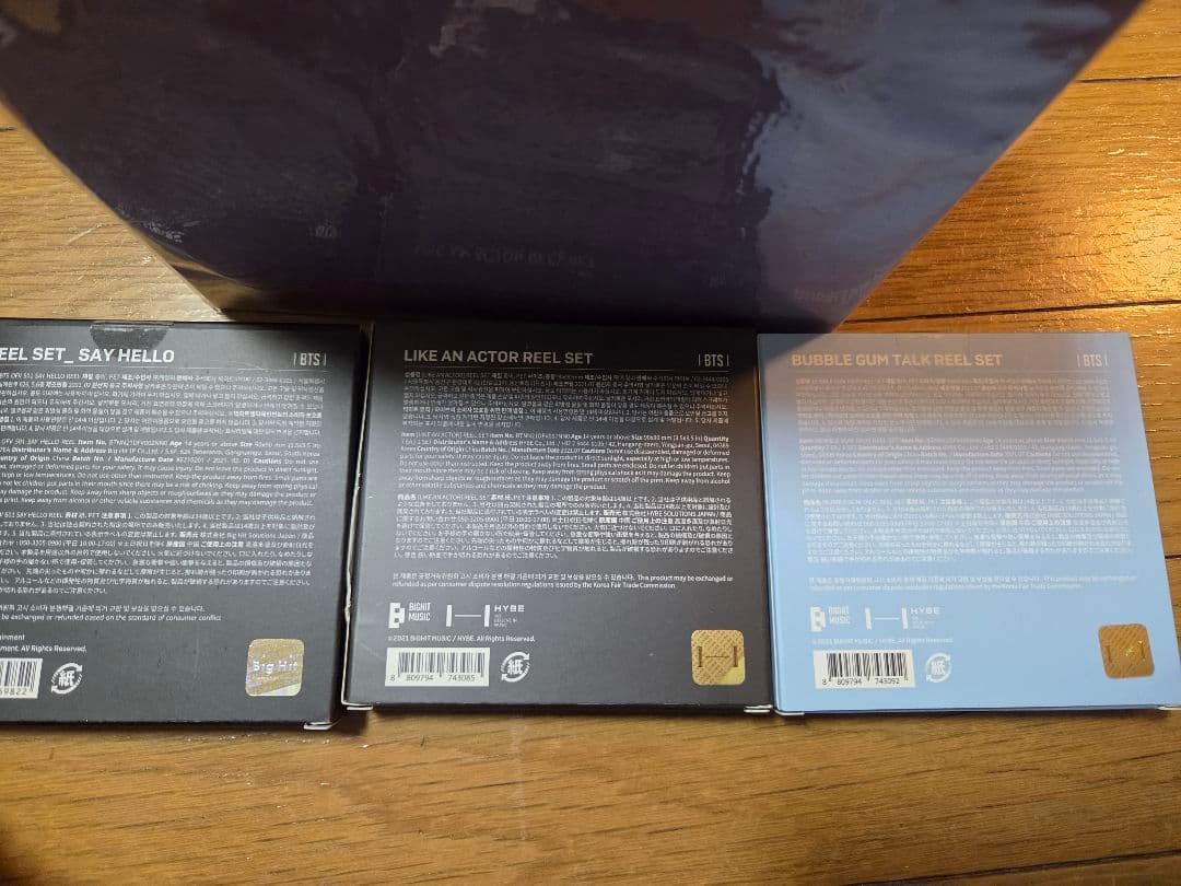 K-POP・アジア BTS Official Film Viewer & Reel Sets