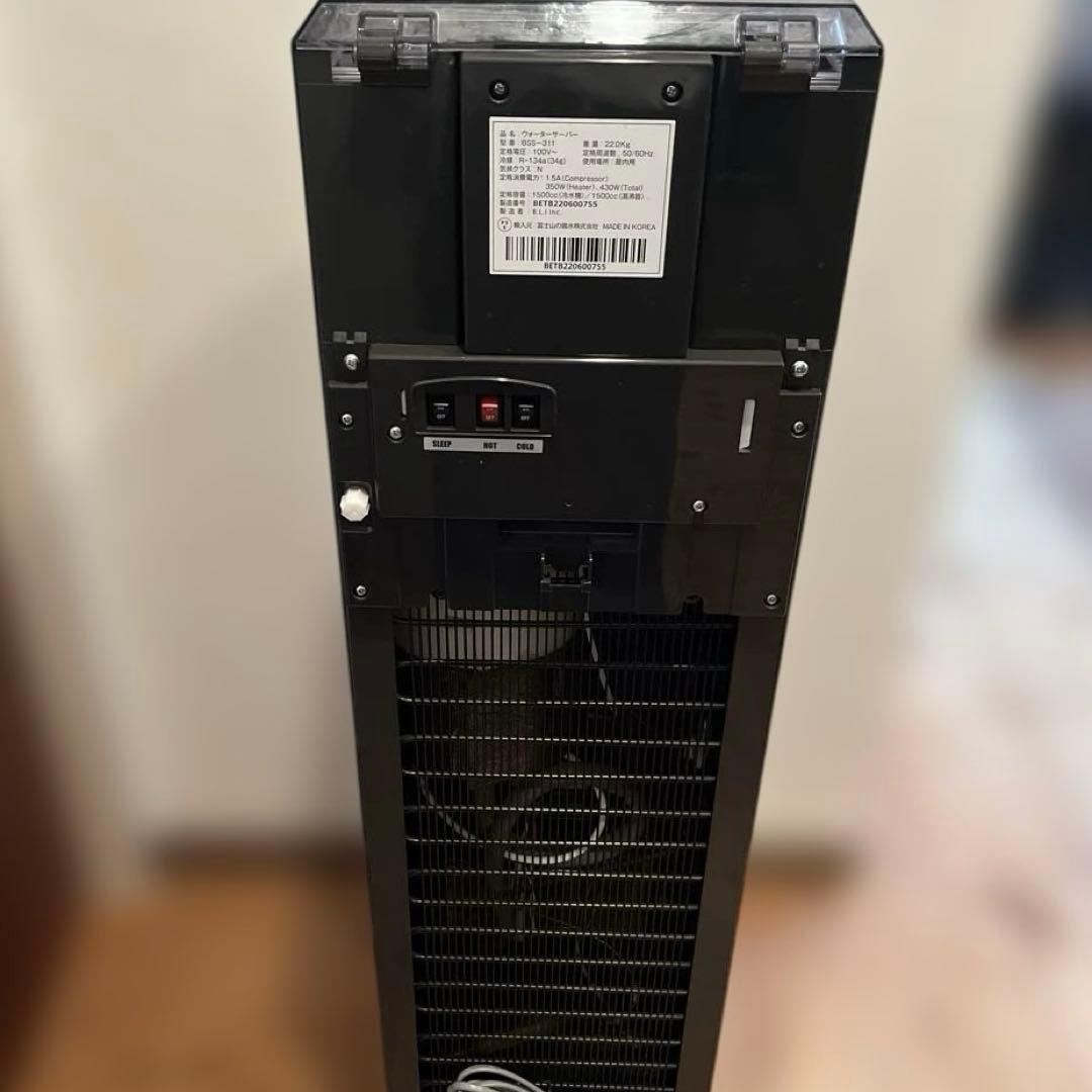 ウォーターサーバー　tall every frecious カートリッジ3本付