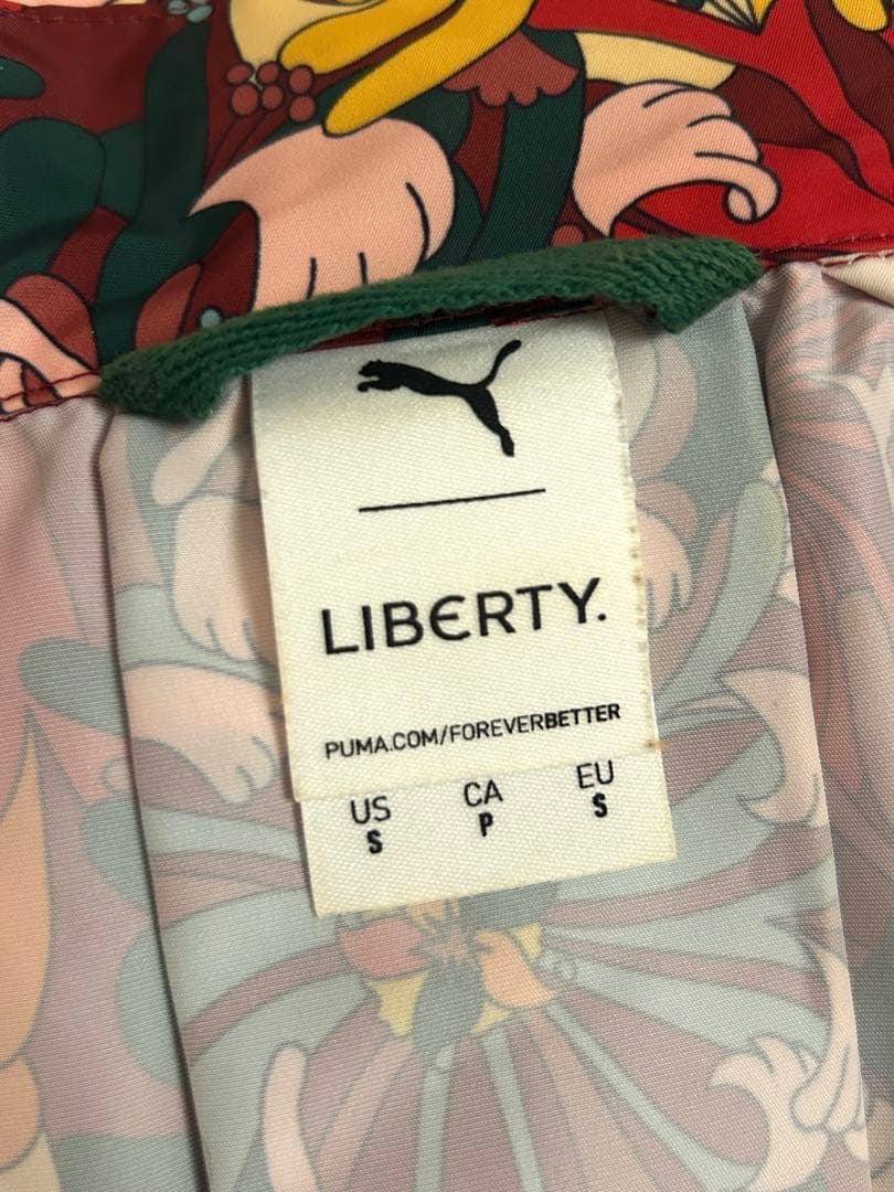 PUMA LIBERTY フラワープリント ジャケット