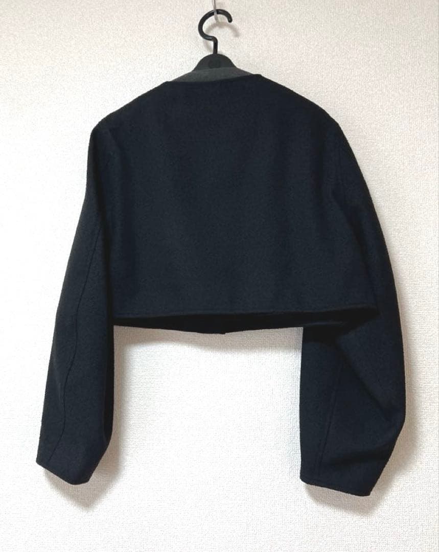 ✴︎新品未使用✴︎epa エパ tweed short jacket (ブラック)