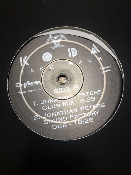 レア盤 take back 倖田來未　KODA KUMI レコード 12インチ