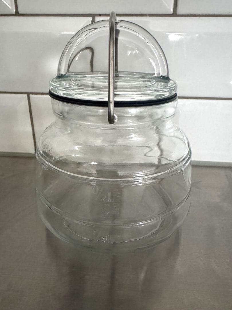 【新品未使用】HOLME GAARD SCALA ガラス瓶 0.5L