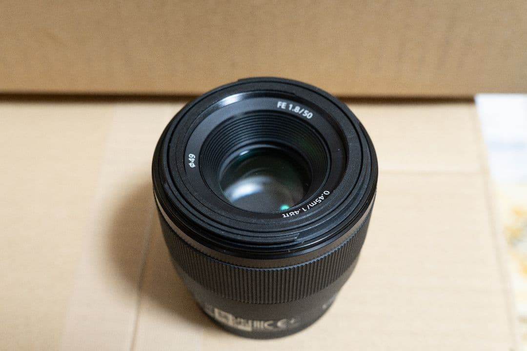 Sony FE 50mm F1.8 レンズ