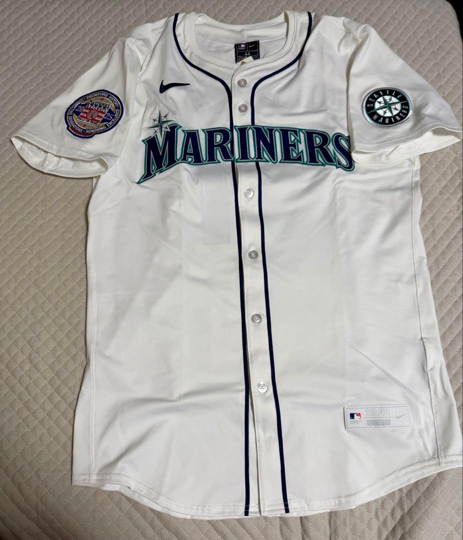 イチロー#永久欠番51 マリナーズ 殿堂入りパッチ付きエリートユニフォーム