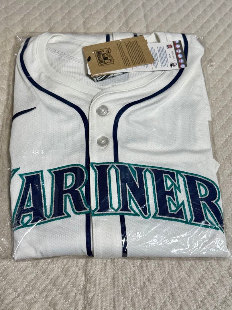 イチロー#永久欠番51 マリナーズ 殿堂入りパッチ付きエリートユニフォーム