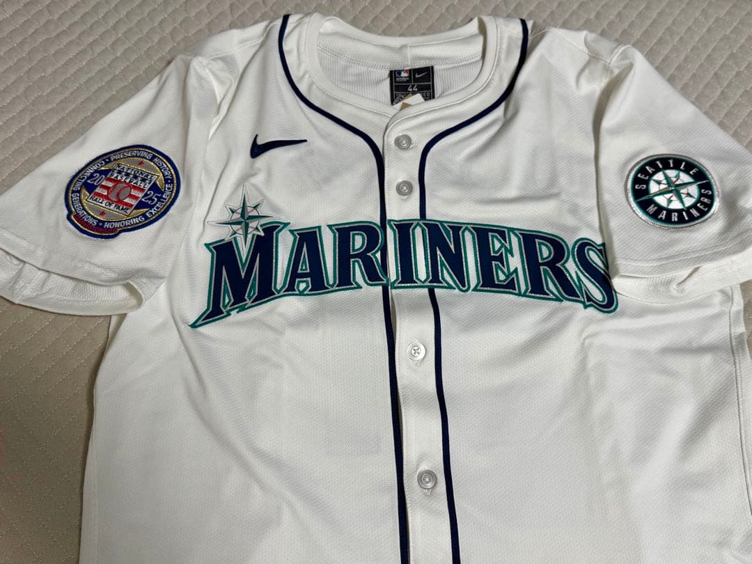 イチロー#永久欠番51 マリナーズ 殿堂入りパッチ付きエリートユニフォーム