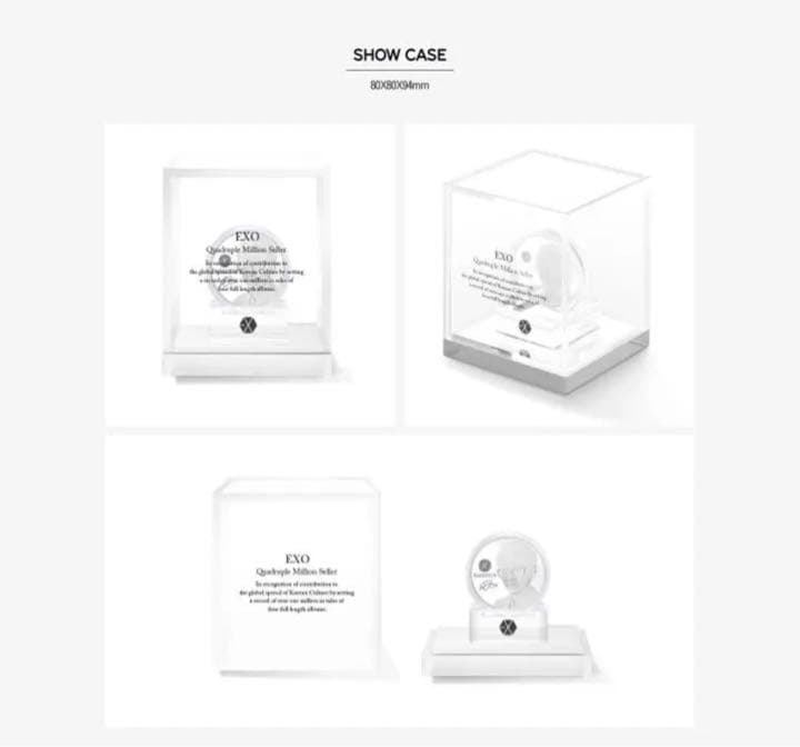 EXO チャニョル quadruple million seller 初回限定