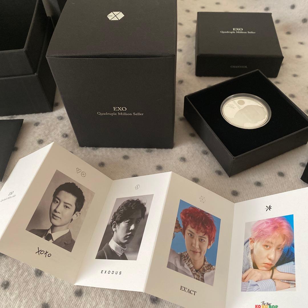 EXO チャニョル quadruple million seller 初回限定