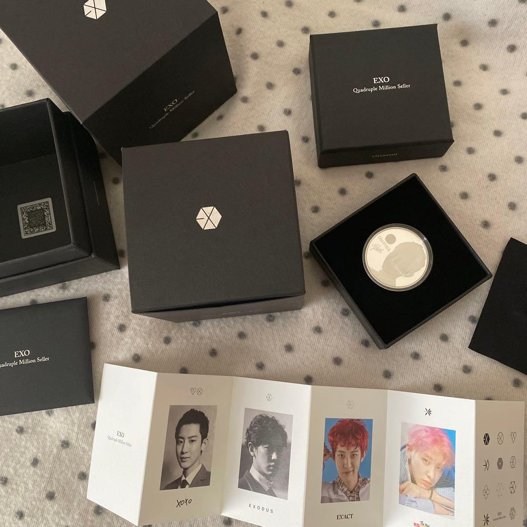 EXO チャニョル quadruple million seller 初回限定