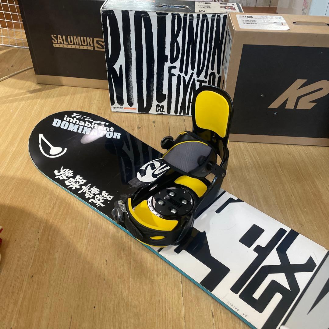 MOSS×IGNIO　良質国産　希少サイズ　モス　スノーボードセット　バイン付