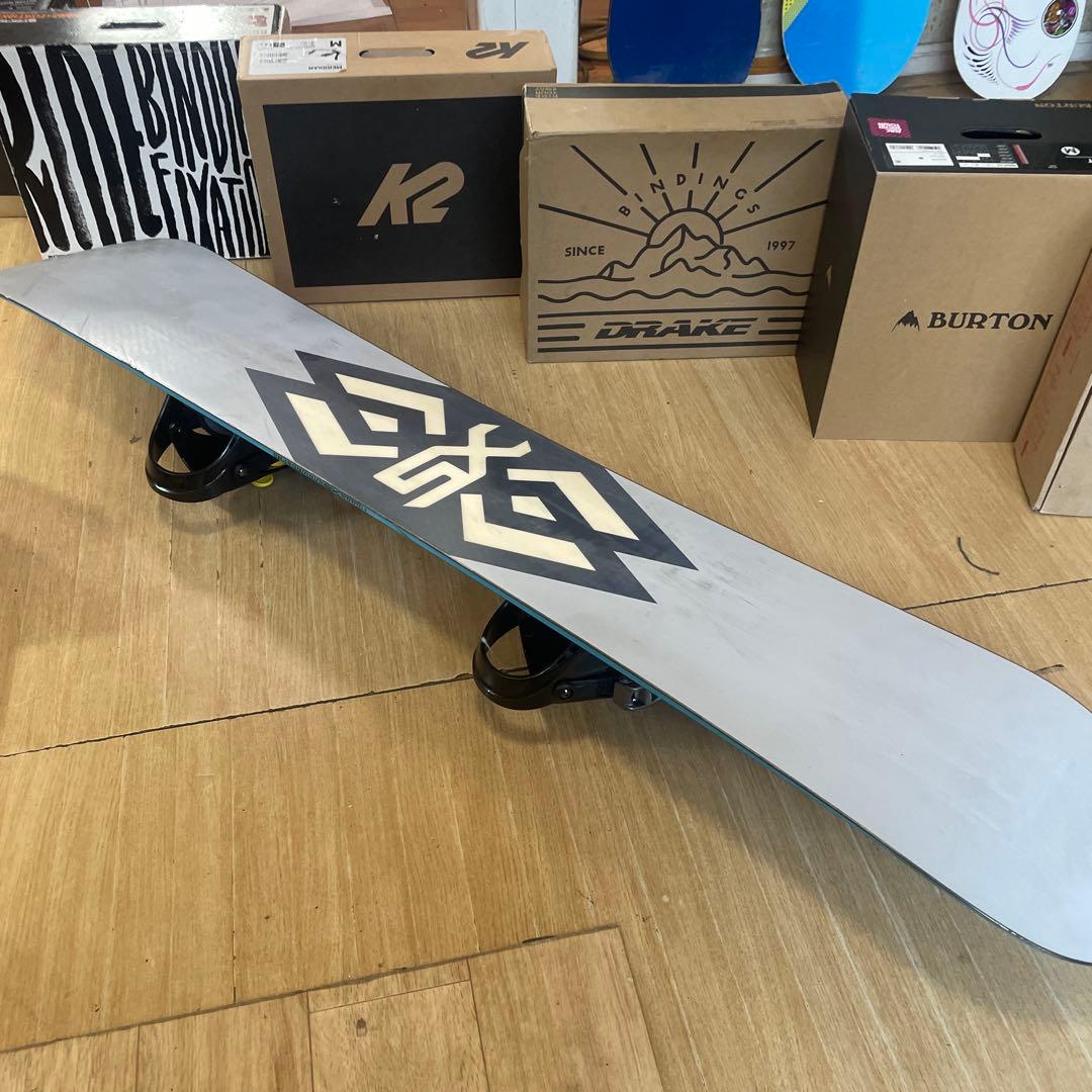 MOSS×IGNIO　良質国産　希少サイズ　モス　スノーボードセット　バイン付