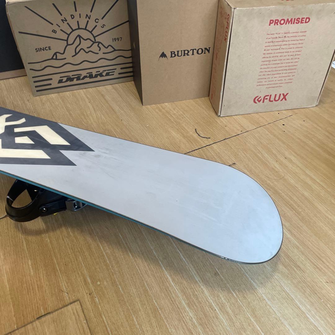 MOSS×IGNIO　良質国産　希少サイズ　モス　スノーボードセット　バイン付