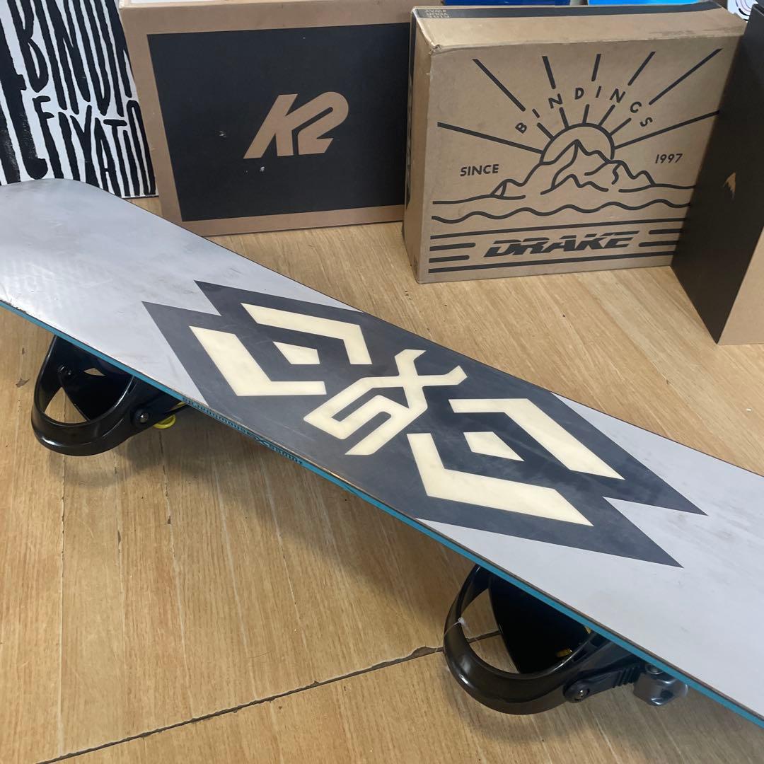 MOSS×IGNIO　良質国産　希少サイズ　モス　スノーボードセット　バイン付