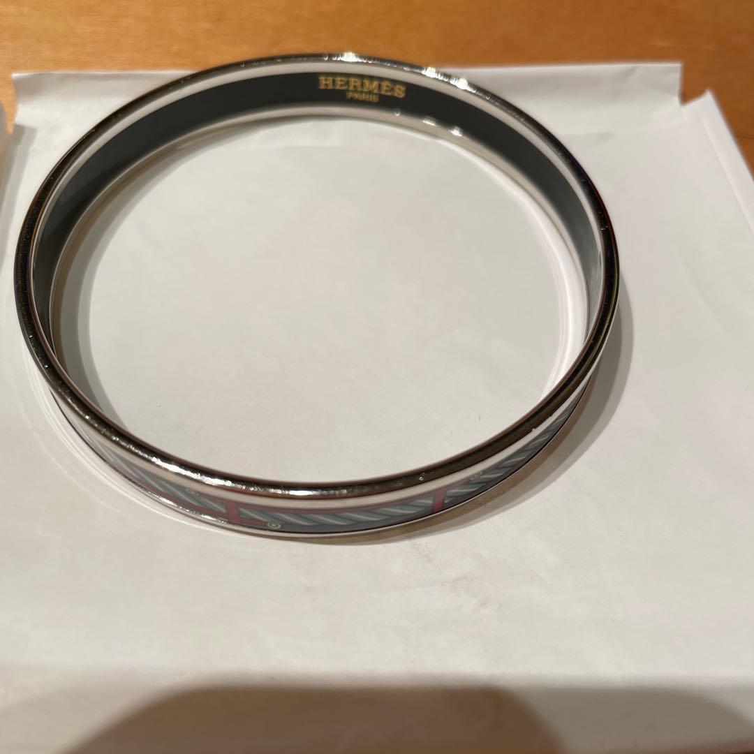 HERMÈS ロープ模様 バングル