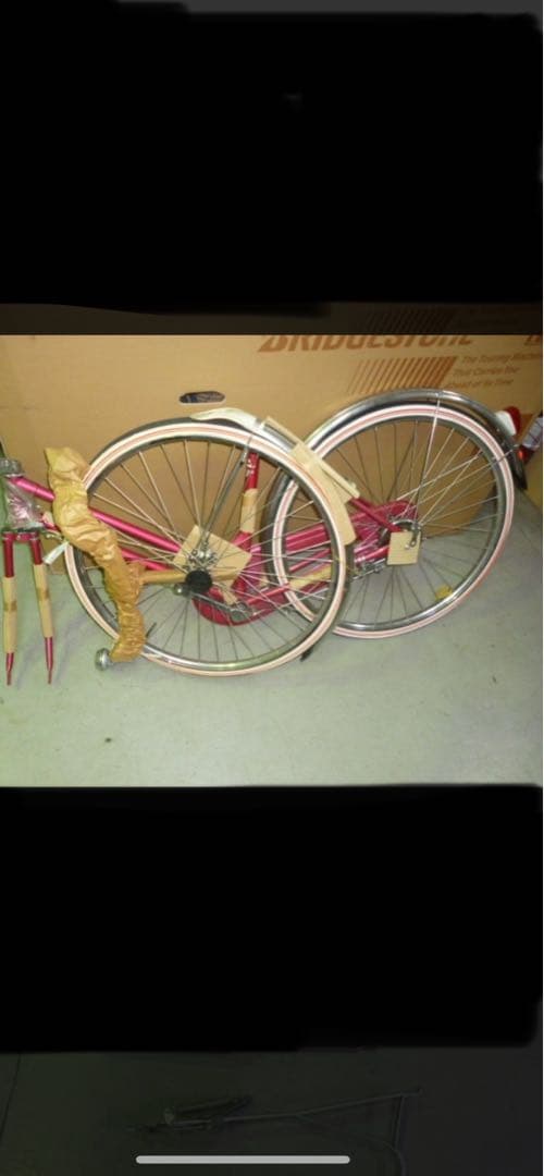 ビンテージ　自転車　婦人車