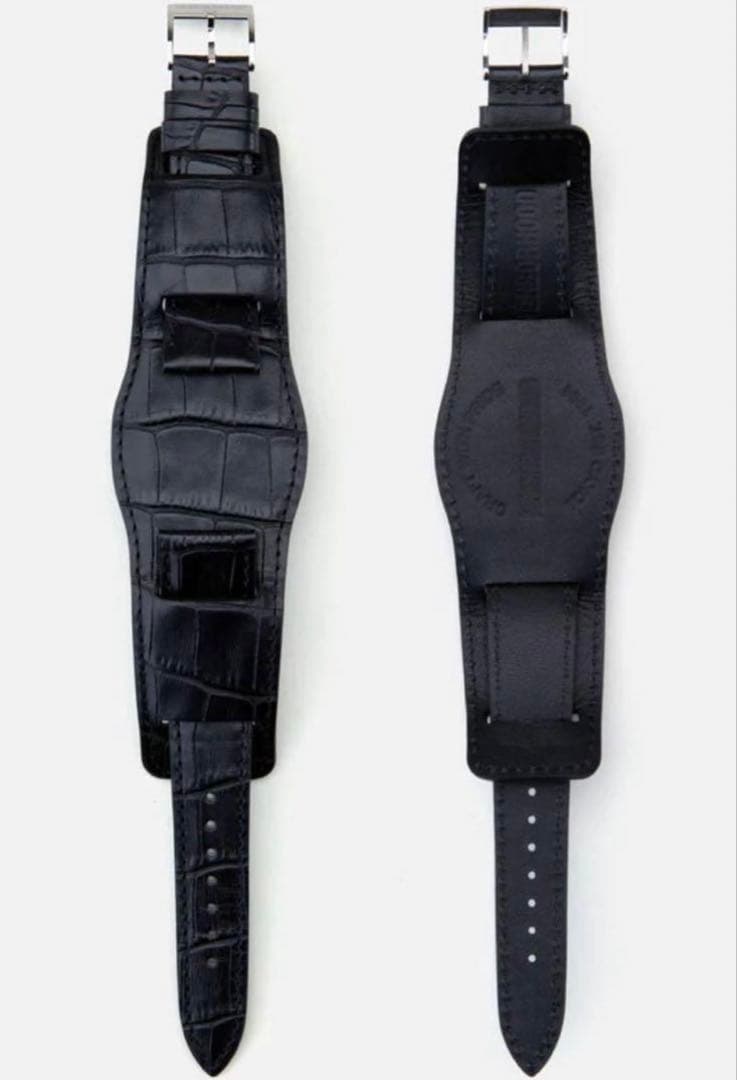 NEIGHBORHOOD LEATHER EMB WATCH BAND 23 ら