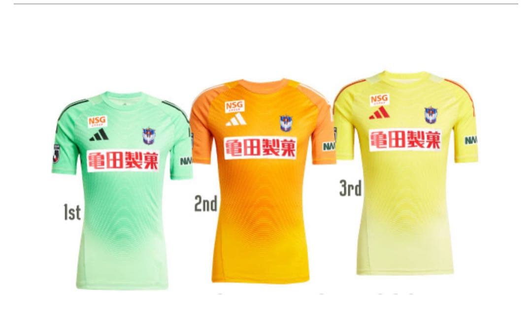 南*波様 アルビレックス新潟　2025ユニフォーム　藤田　オーセンティック GK