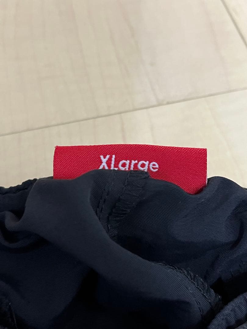SUPREME☆ナイロンパンツ XL 黒 used美品