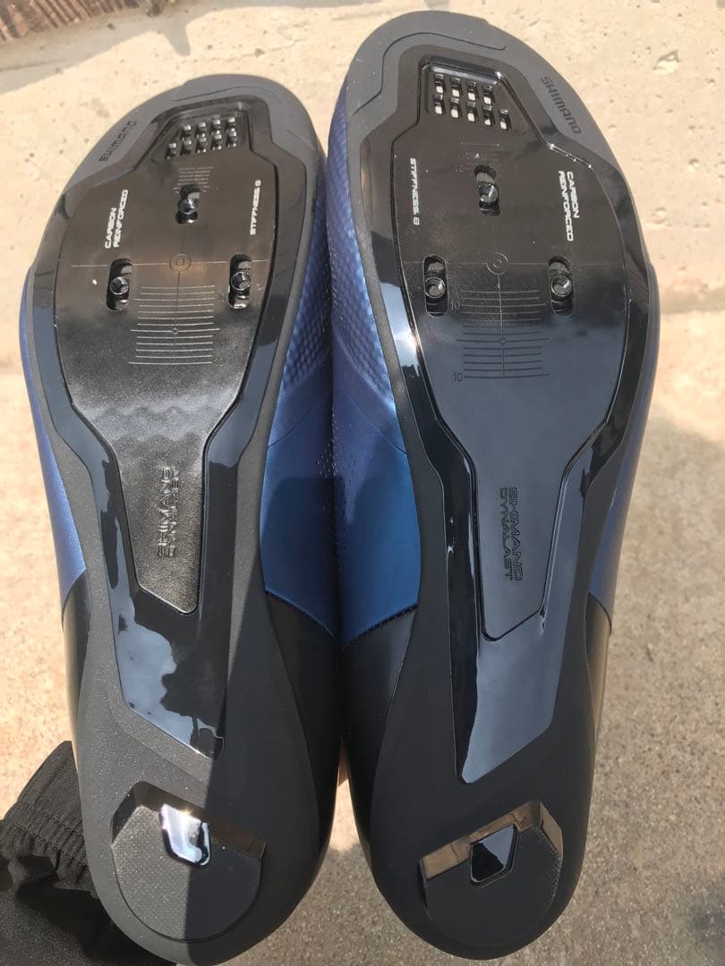 新品 SHIMANO RC502 SPD-SL シューズ ブルーブラック
