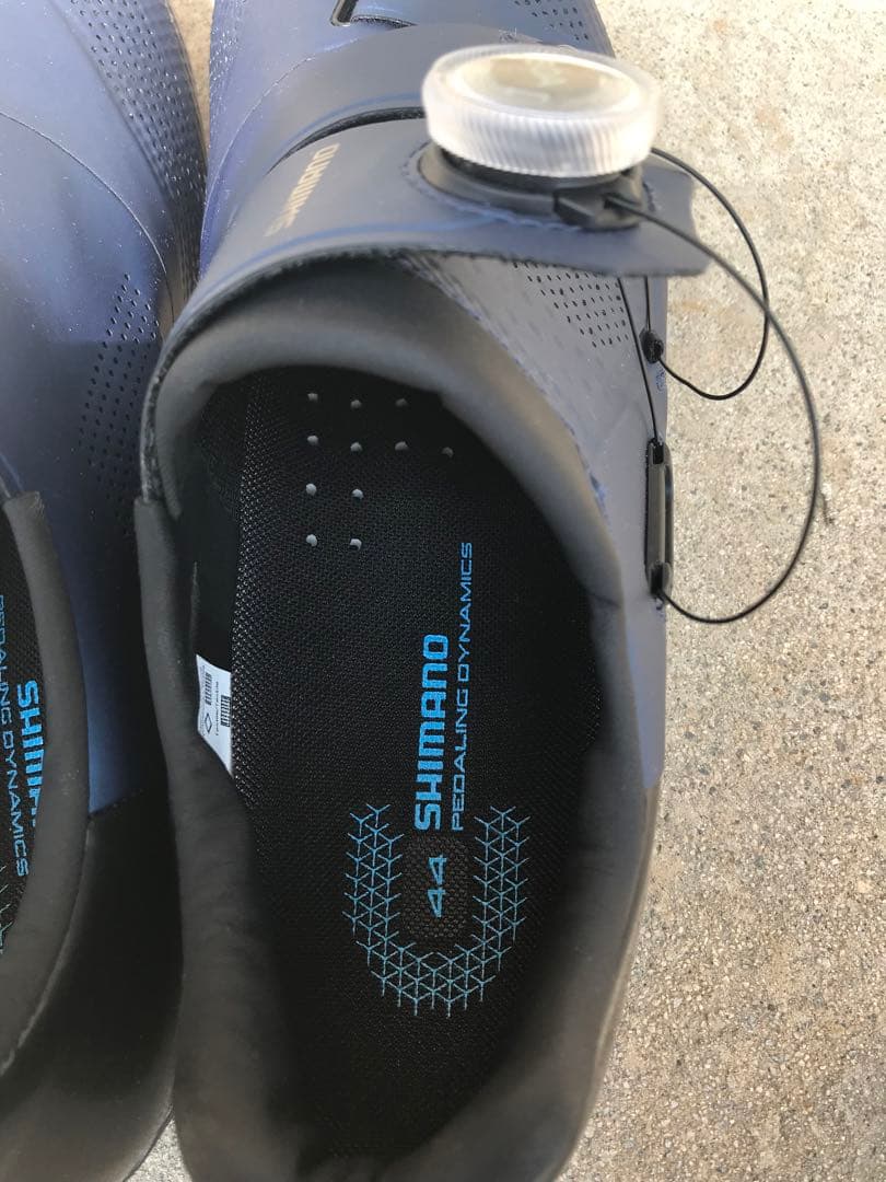 新品 SHIMANO RC502 SPD-SL シューズ ブルーブラック