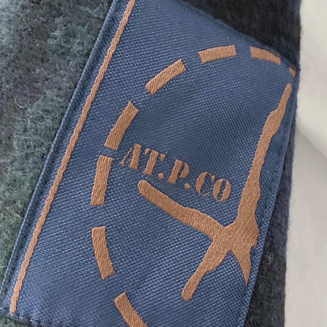 極美品】アティピコ イタリア製 テーラードジャケット 48 L ブラックウォッチ