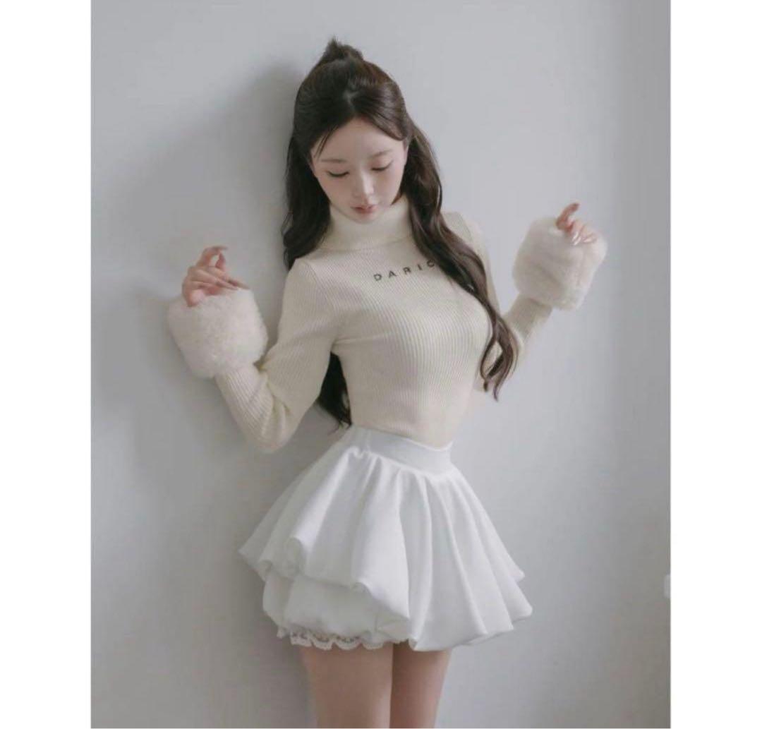 ダーリッチ Darich ボリュームバルーンミニスカート FREEサイズ