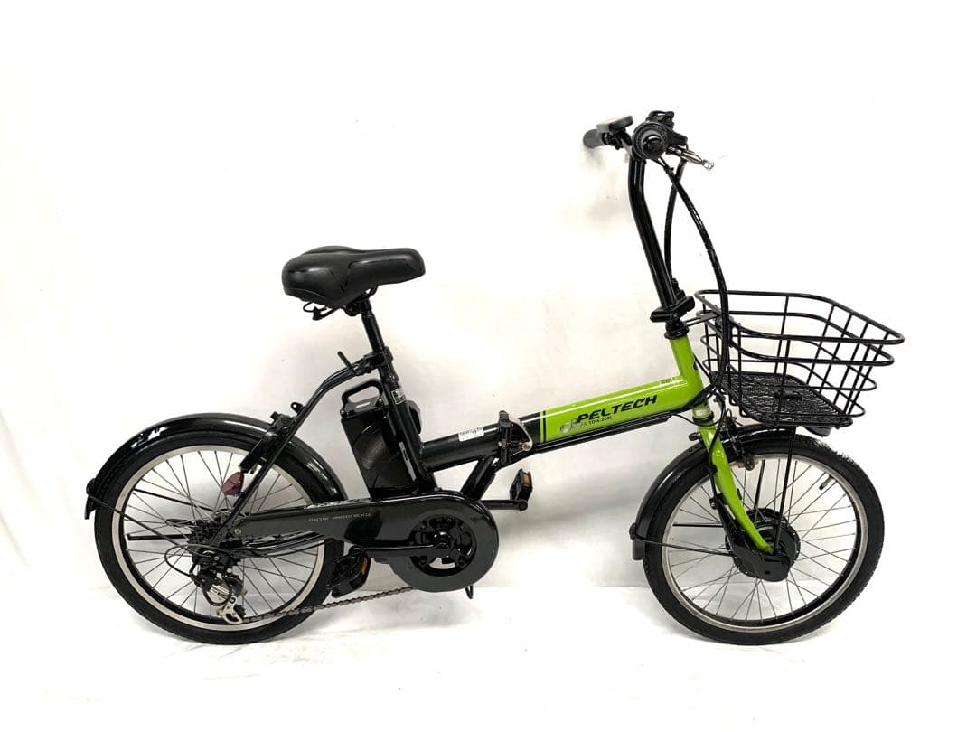 【即乘】送料無料 折り畳み電動自転車24V 8Ah 6速 20インチ 動作確認済