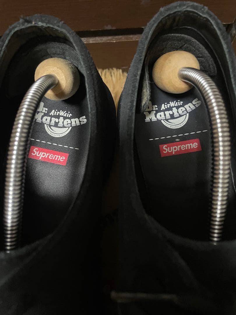 Dr. Martens x Supreme コラボローファー 黒