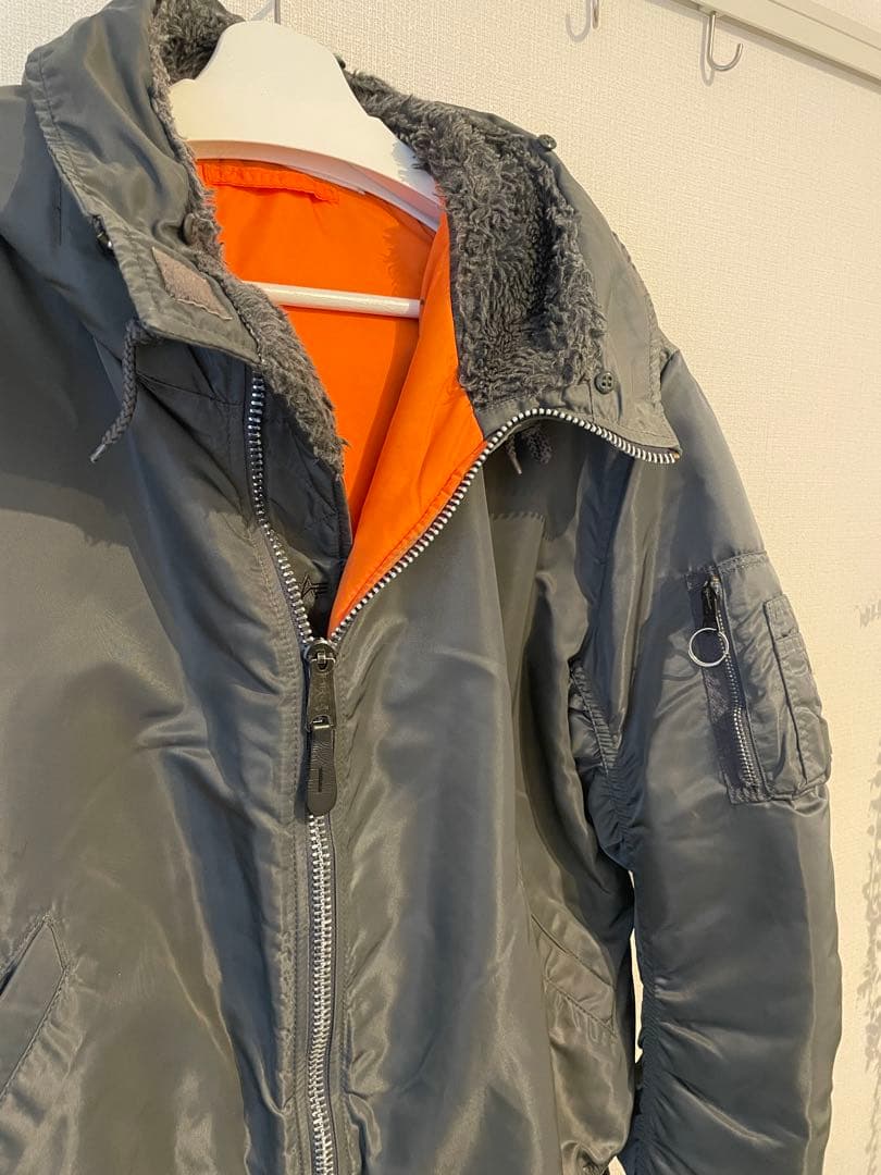 o*i様 ✨希少✨ アルファ MA-1 フライトジャケット 緑　Lサイズ　短丈