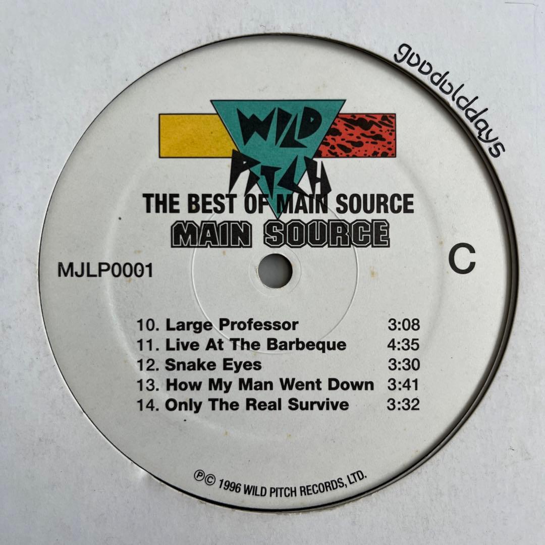 Main Source - The Best Of Main Source ②
