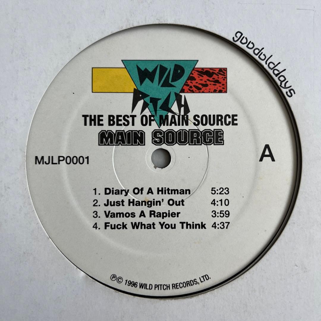 Main Source - The Best Of Main Source ②