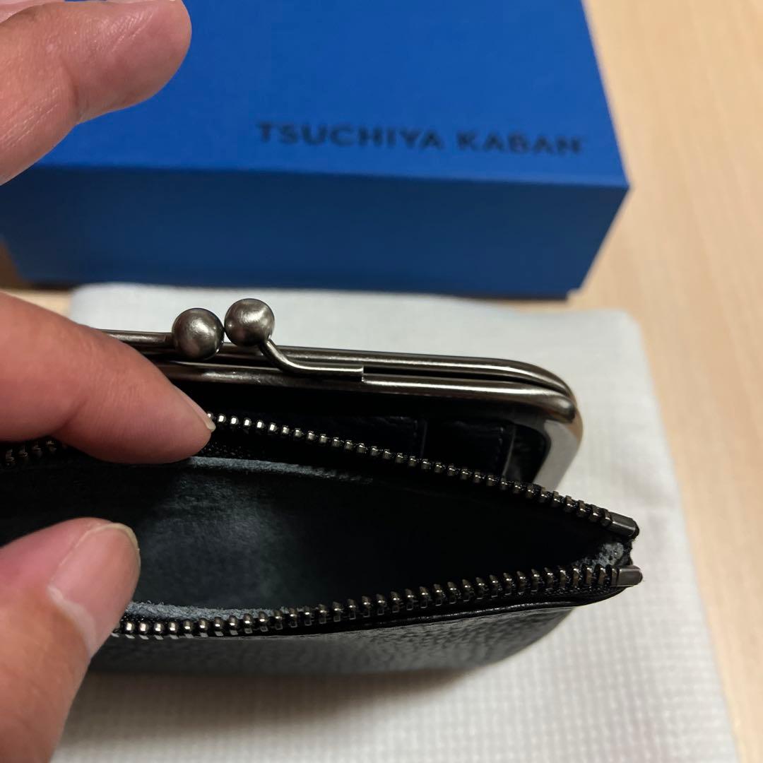 TSUCHIYA KABAN ブラックレザー財布