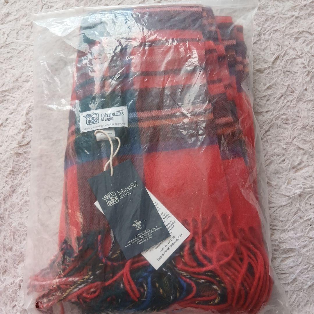 Johnstons of Elgin 100%カシミヤ ストール