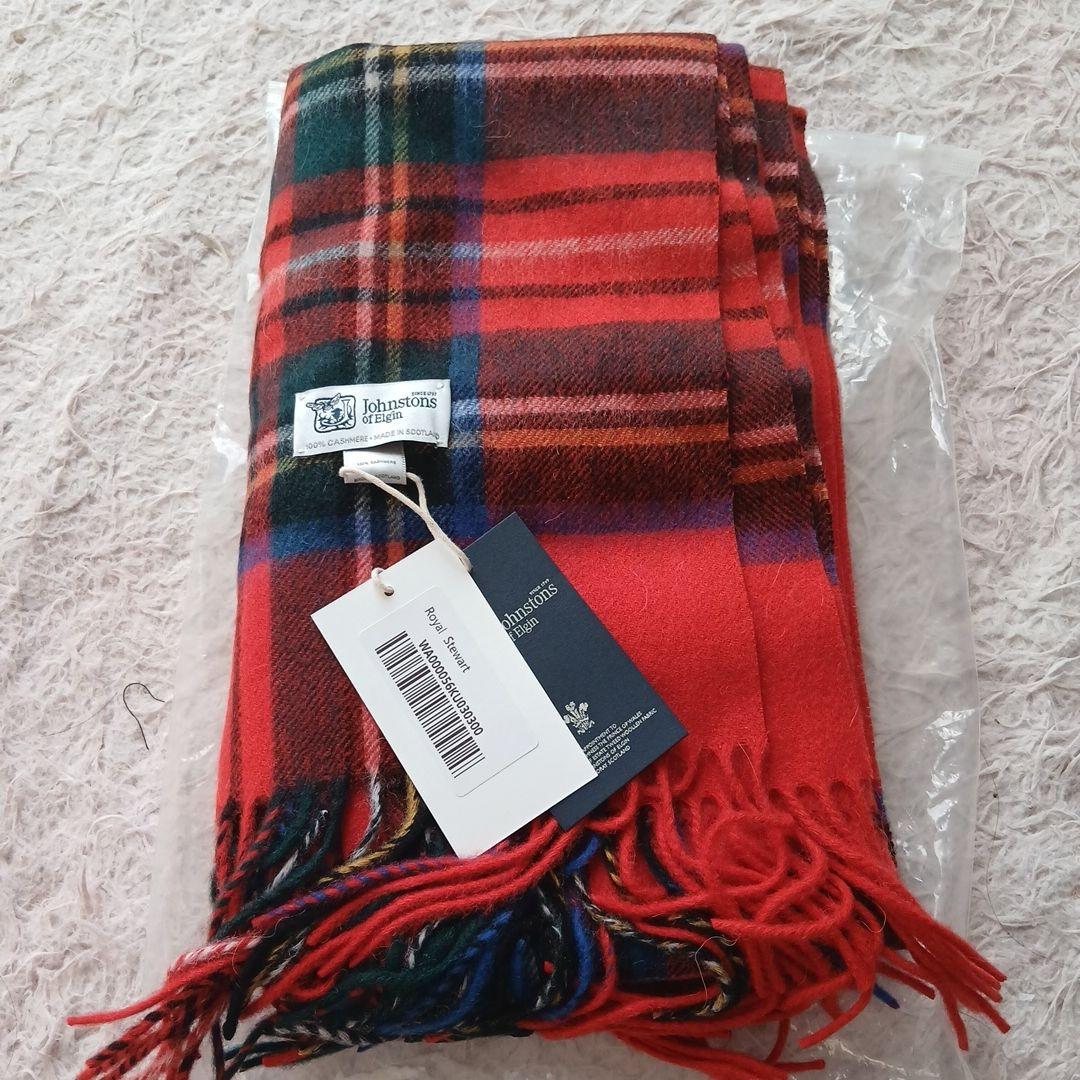 Johnstons of Elgin 100%カシミヤ ストール