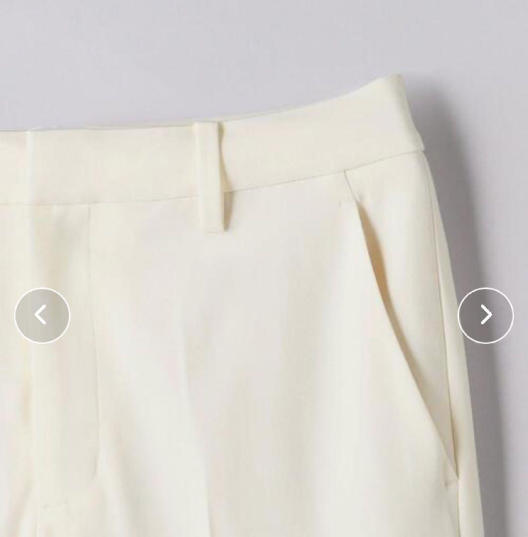 ユナイテッドアローズ　United Arrows 白　ホワイト　パンツ　極美品