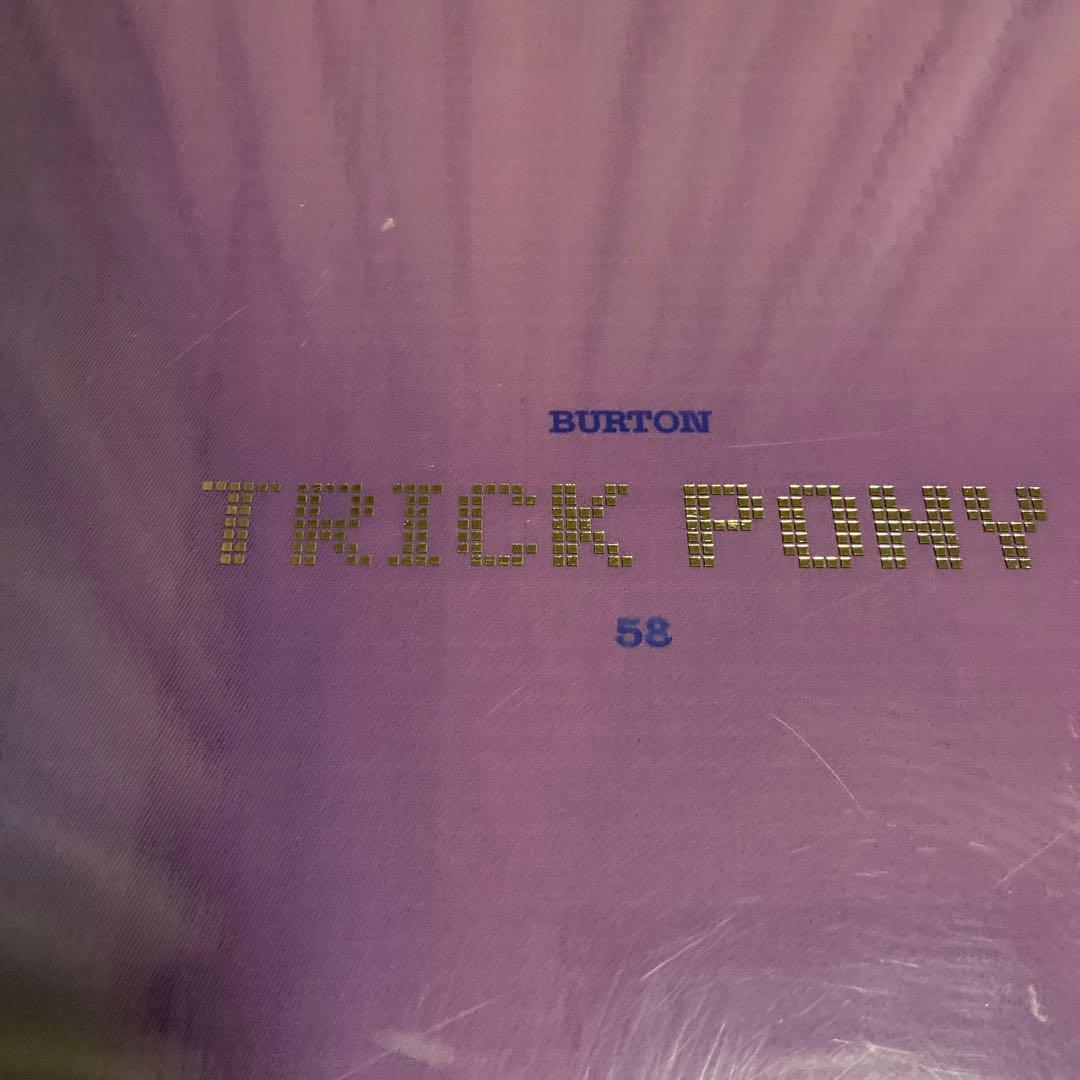 バートンファミリーツリートリックポニー158パウダーボード