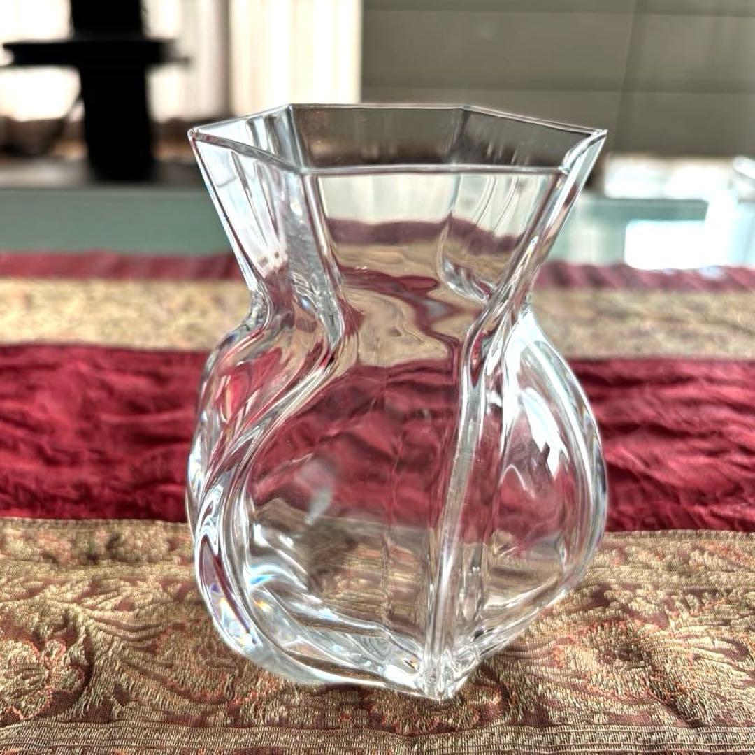 Baccarat 　バカラ　コローユ フラワーベース　廃盤　箱付き