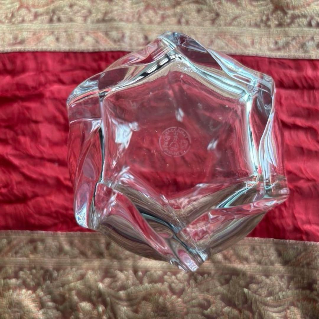 Baccarat 　バカラ　コローユ フラワーベース　廃盤　箱付き
