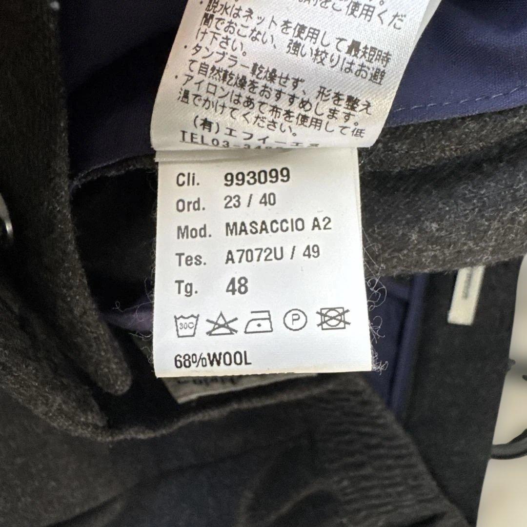 giabsarchivio(ジャブスアルキヴィオ) チャコールグレー　48