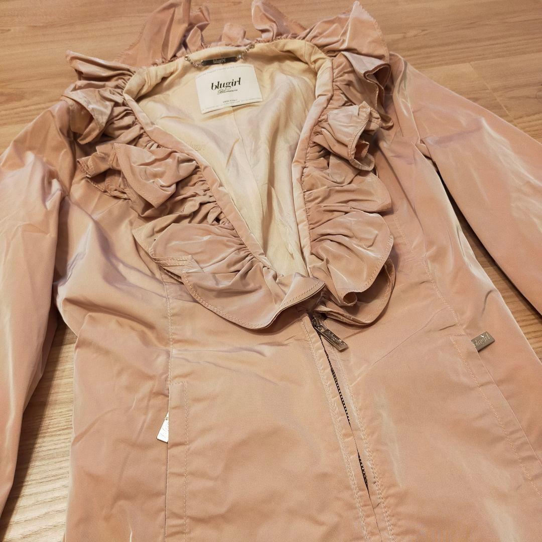 ブルーガール　ブルマリン　フリル　ジャケット　ガーリーピンク