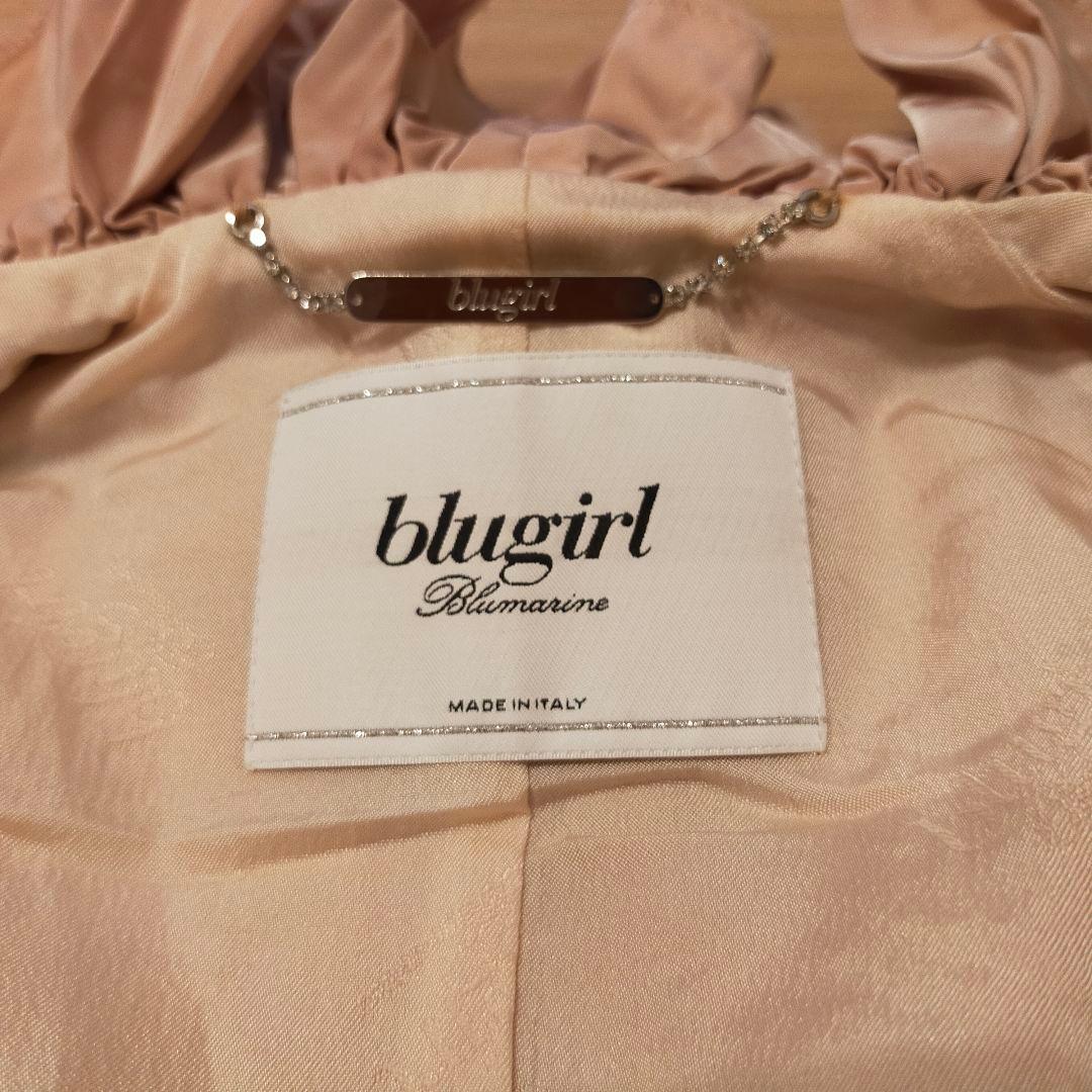 ブルーガール　ブルマリン　フリル　ジャケット　ガーリーピンク