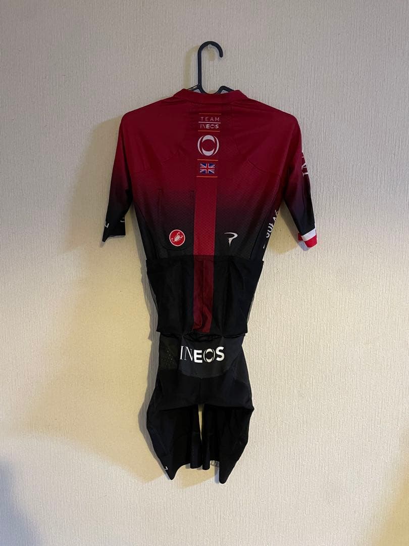 【選手未使用品】 チーム イネオス 半袖ロードワンピース ゴワシュ選手 非売品