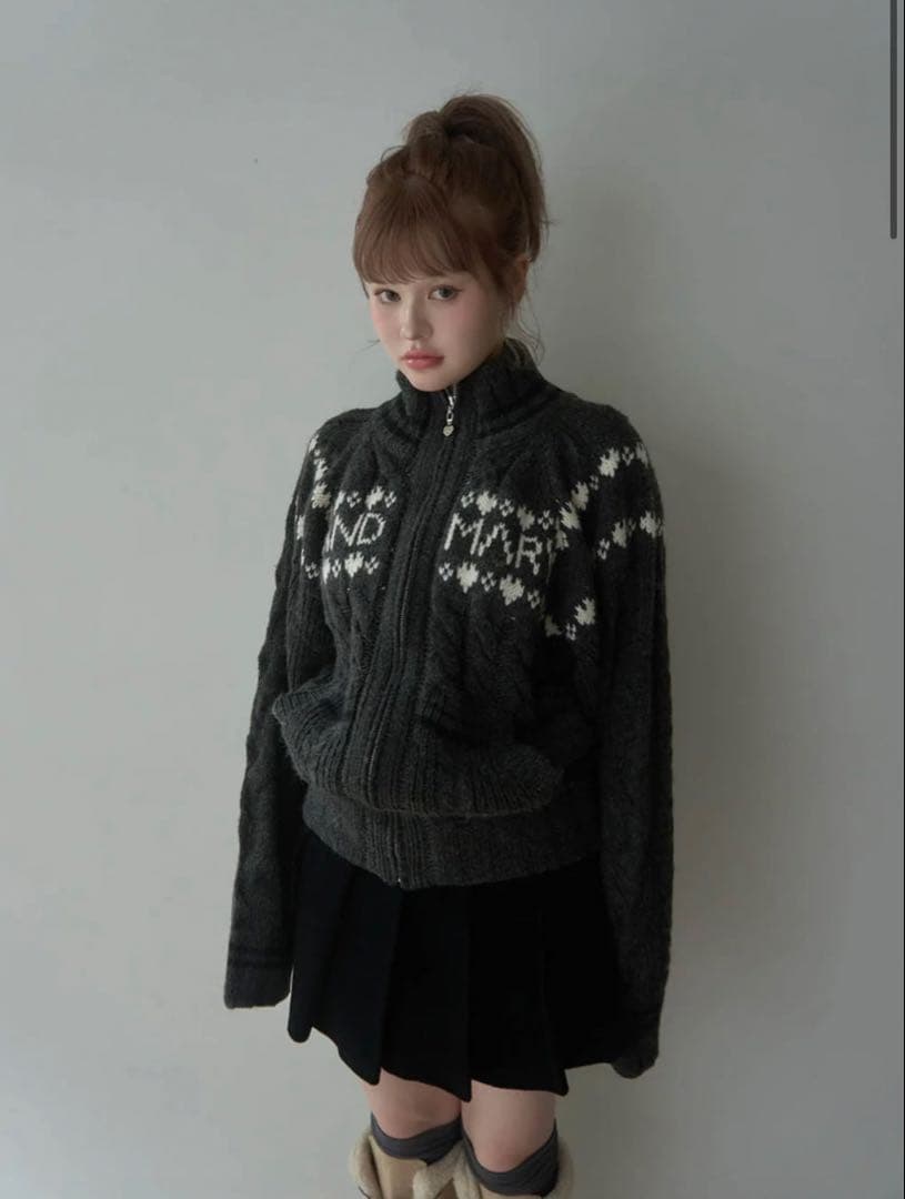 ジャケット・アウター Mary knit cowichan