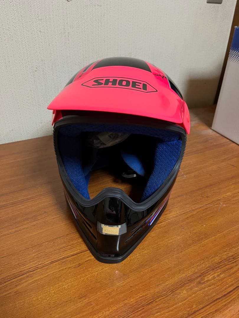SHOEIオフ車用ヘルメット新品未使用！巾着付属！フルフェイスオフロード