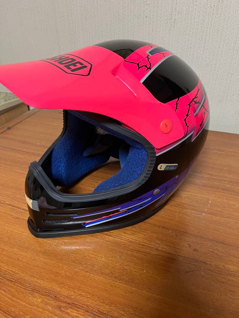 SHOEIオフ車用ヘルメット新品未使用！巾着付属！フルフェイスオフロード