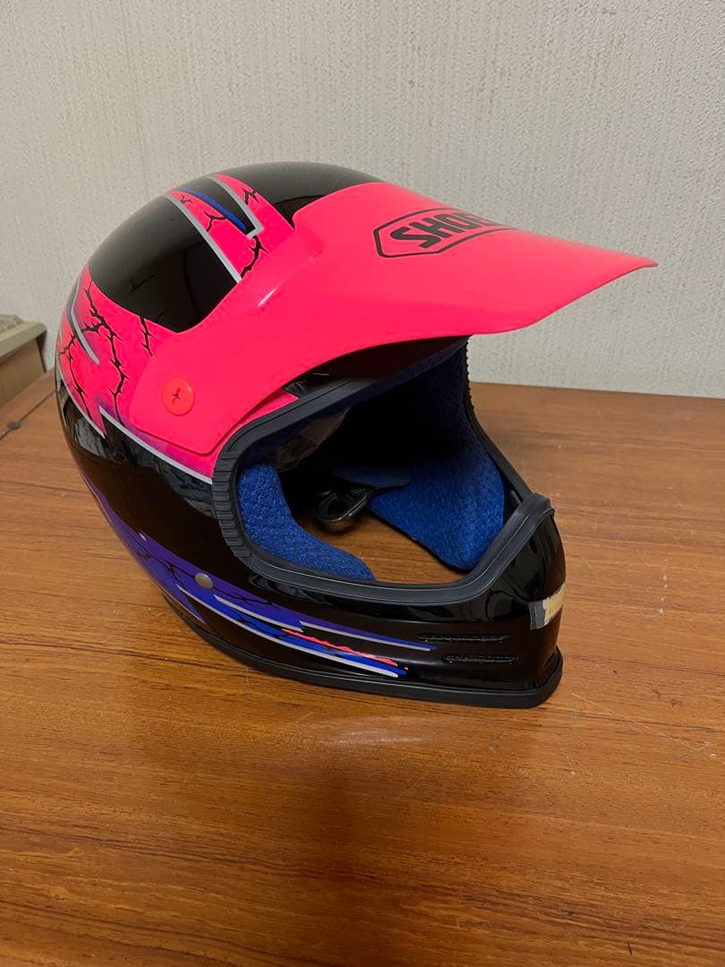 SHOEIオフ車用ヘルメット新品未使用！巾着付属！フルフェイスオフロード