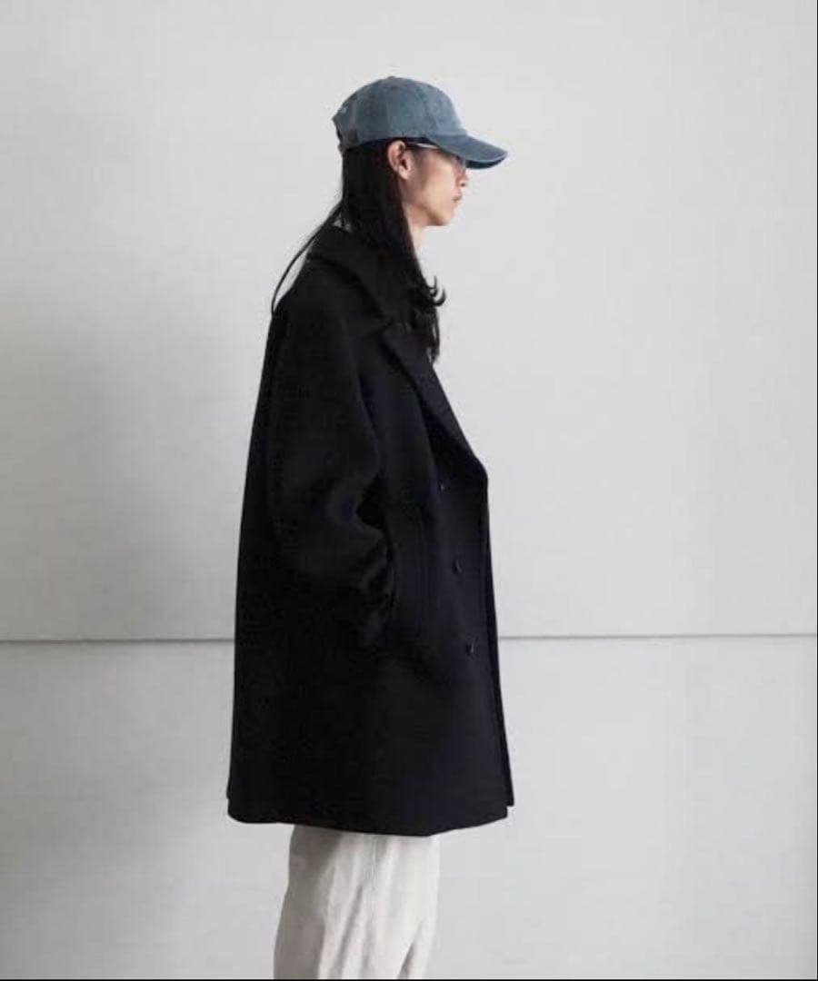 ジャケット・アウター AURALEE SPONGE WOOL MELTON P-COAT 3